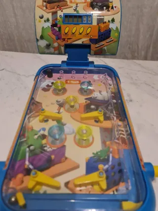 Mini Pinball Electrónico T-Toca con Marcador y Son