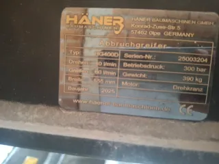 Pinza demolición HG400D