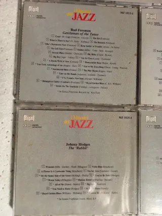 Lotto 5 CD I Maestri del Jazz D'Agostini