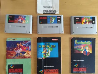 SUPER NINTENDO (SNES) PAL ESPAÑA COMPLETA + JUEGOS