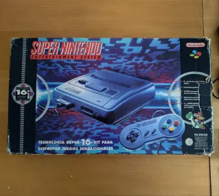 SUPER NINTENDO (SNES) PAL ESPAÑA COMPLETA + JUEGOS