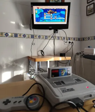 SUPER NINTENDO (SNES) PAL ESPAÑA COMPLETA + JUEGOS