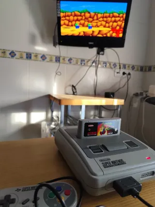 SUPER NINTENDO (SNES) PAL ESPAÑA COMPLETA + JUEGOS