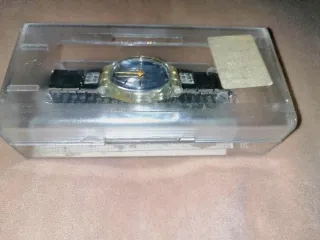 Orologio Swatch Vintage Blu e Argento