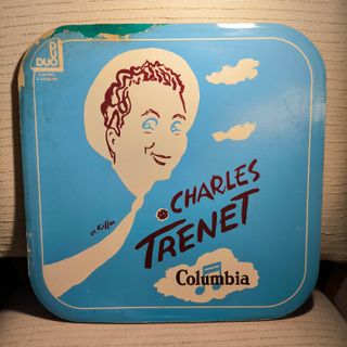 Charles Trenet LP X2 Vinilo 1985 (Estuche)