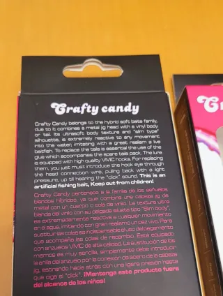 Señuelos Black Minnow 10uds