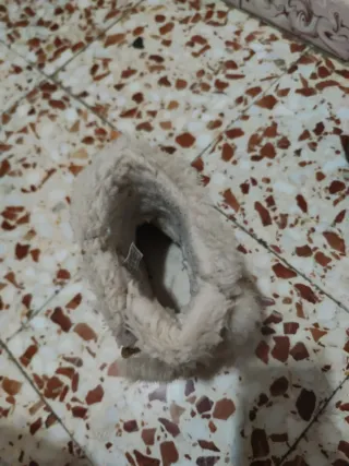 Botas de ante con forro de borreguito