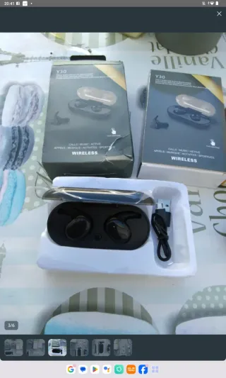 Auriculares Bluetooth Y30 Inalámbricos