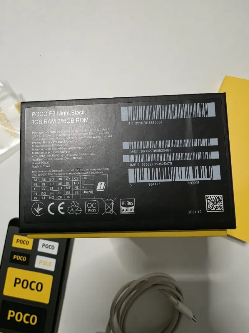 Poco F3 256GB Negro afbeelding 5