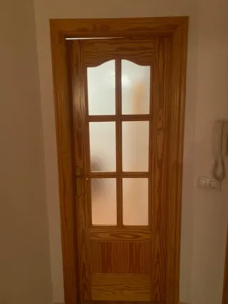 Puertas de madera para piso
