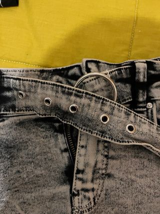 Falda vaquera elástica