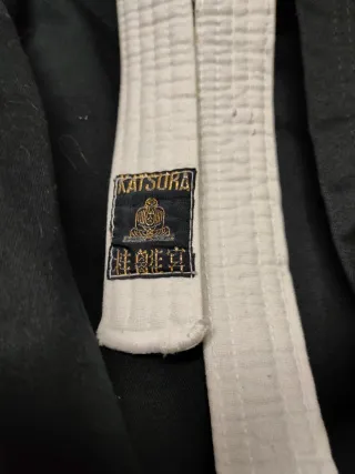 Kimono Ikara Talla 7 XXXL Negro para Hombre de 190