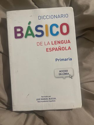 Diccionario Básico de la lengua española. Prima...