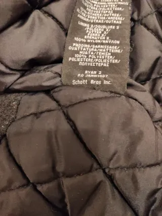 Cazadora algodón encerado Schott N.Y.C. talla M