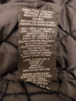 Cazadora algodón encerado Schott N.Y.C. talla M