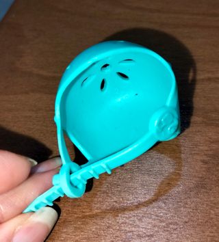 Casco Barbie Azzurro Barbie casco bicicletta