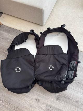 Bugaboo Donkey Silla Doble Negra