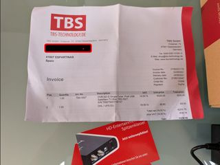 Sintonizador Satélite DVB-S2 USB TBS5927