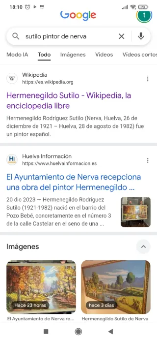 2 Cuadro Pintado por Hermenegildo sutillo