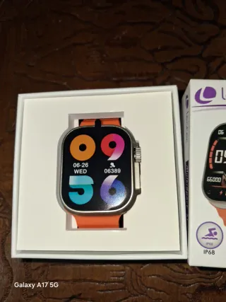 Leotec MultiSport Nui Orange Smartwatch