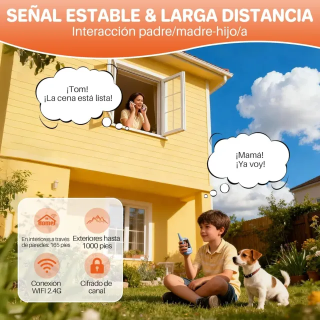 Walkie Talkie Video Niños FUNYKICH