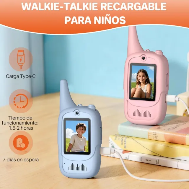 Walkie Talkie Video Niños FUNYKICH