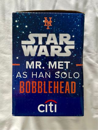 Raro Bobblehead  “Met Solo” Star Wars 2018