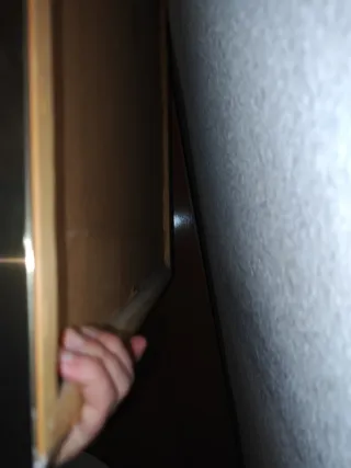 Cuadro Pintura Mujer Marco Dorado