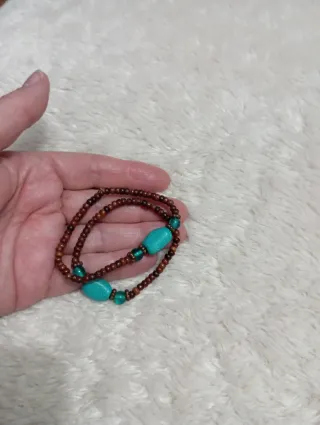 Bonitas pulseras con turquesas