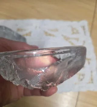 Coppia Sculture Pesci Cristallo Nybro Sweden