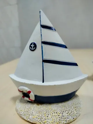 4 Barquitos de Cerámica para Mesa