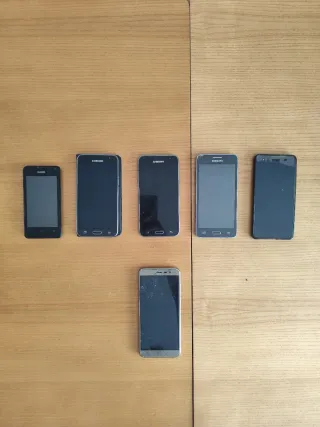 LOTE 6 MÓVILES para PIEZAS