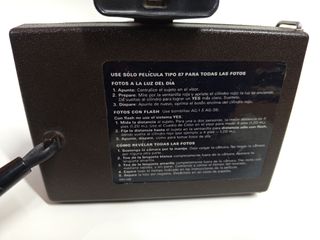 Cámara Polaroid Land Zip Negra