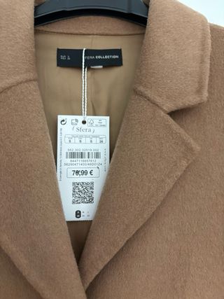 Abrigo lana Sfera Talla S