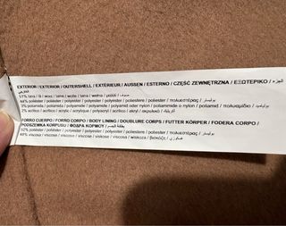 Abrigo lana Sfera Talla S