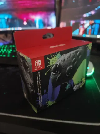 Controller Nintendo Switch Pro Splatoon 3