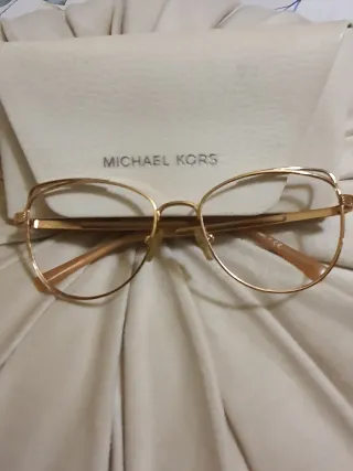 Montura Gafas Michael Kors Doradas