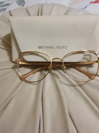 Montura Gafas Michael Kors Doradas