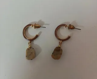 4 pares de pendientes Zara