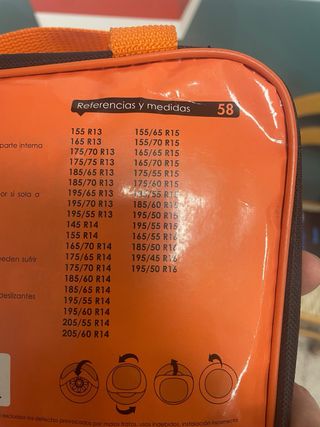 Cadenas textiles para nieve EliteSnow 58