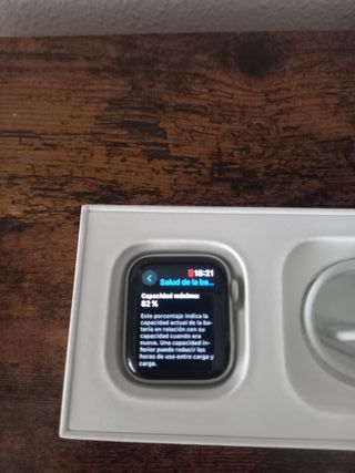 Apple Watch Series 4 Negro/Plata 40mm