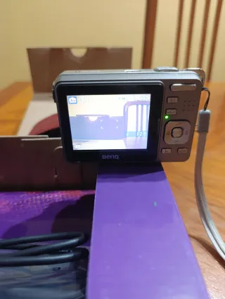 Cámara Digital BenQ Plata