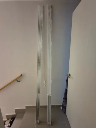 Riel para paneles japoneses