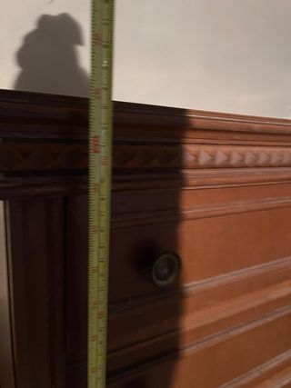 Cómoda, Mesitas y Espejo