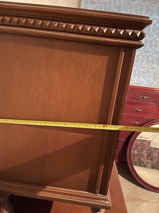 Cómoda, Mesitas y Espejo