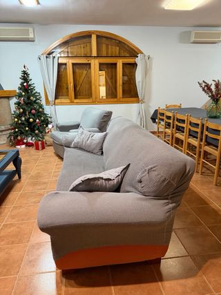 Conjunto sofá 3 plazas + sillón