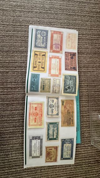 Set Banconote e Monete Storiche della CV