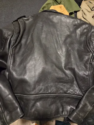 Chaqueta Piel Perfecto Ami London XL