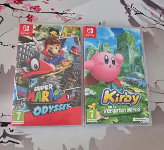 Super Mario Odyssey + Kirby y la Tierra Olvidada