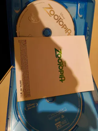 5 Blu-ray DVD Disney Animati